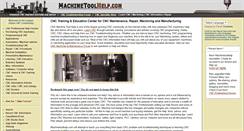 Desktop Screenshot of machinetoolhelp.com