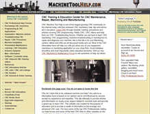Tablet Screenshot of machinetoolhelp.com