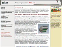 Tablet Screenshot of machinetoolhelp.de